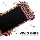 Vibrant Striped Cheetah Animal Print // Premium Vinyl Wrap Skin Kit Compatible with the Nintendo Switch 2 - Vinyl Skin Wrap for Nintendo Switch 2, OLED, Lite, Pro Controller, Wii & Classic Handhelds