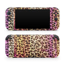 Vibrant Striped Cheetah Animal Print // Premium Vinyl Wrap Skin Kit Compatible with the Nintendo Switch 2 - Vinyl Skin Wrap for Nintendo Switch 2, OLED, Lite, Pro Controller, Wii & Classic Handhelds