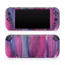 Violet Mixed Watercolor // Premium Vinyl Wrap Skin Kit Compatible with the Nintendo Switch 2 - Vinyl Skin Wrap for Nintendo Switch 2, OLED, Lite, Pro Controller, Wii & Classic Handhelds