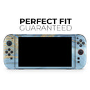 Vivid Agate Vein Slice Blue V12 // Premium Vinyl Wrap Skin Kit Compatible with the Nintendo Switch 2 - Vinyl Skin Wrap for Nintendo Switch 2, OLED, Lite, Pro Controller, Wii & Classic Handhelds
