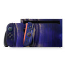 Vivid Agate Vein Slice Blue V2 // Premium Vinyl Wrap Skin Kit Compatible with the Nintendo Switch 2 - Vinyl Skin Wrap for Nintendo Switch 2, OLED, Lite, Pro Controller, Wii & Classic Handhelds