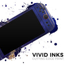 Vivid Agate Vein Slice Blue V2 // Premium Vinyl Wrap Skin Kit Compatible with the Nintendo Switch 2 - Vinyl Skin Wrap for Nintendo Switch 2, OLED, Lite, Pro Controller, Wii & Classic Handhelds