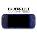 Vivid Agate Vein Slice Blue V3 // Premium Vinyl Wrap Skin Kit Compatible with the Nintendo Switch 2 - Vinyl Skin Wrap for Nintendo Switch 2, OLED, Lite, Pro Controller, Wii & Classic Handhelds