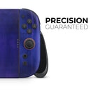 Vivid Agate Vein Slice Blue V3 // Premium Vinyl Wrap Skin Kit Compatible with the Nintendo Switch 2 - Vinyl Skin Wrap for Nintendo Switch 2, OLED, Lite, Pro Controller, Wii & Classic Handhelds