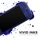 Vivid Agate Vein Slice Blue V3 // Premium Vinyl Wrap Skin Kit Compatible with the Nintendo Switch 2 - Vinyl Skin Wrap for Nintendo Switch 2, OLED, Lite, Pro Controller, Wii & Classic Handhelds
