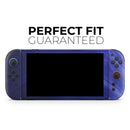 Vivid Agate Vein Slice Blue V7 // Premium Vinyl Wrap Skin Kit Compatible with the Nintendo Switch 2 - Vinyl Skin Wrap for Nintendo Switch 2, OLED, Lite, Pro Controller, Wii & Classic Handhelds