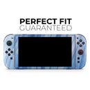 Vivid Agate Vein Slice Blue V8 // Premium Vinyl Wrap Skin Kit Compatible with the Nintendo Switch 2 - Vinyl Skin Wrap for Nintendo Switch 2, OLED, Lite, Pro Controller, Wii & Classic Handhelds