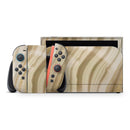 Vivid Agate Vein Slice Foiled V12 // Premium Vinyl Wrap Skin Kit Compatible with the Nintendo Switch 2 - Vinyl Skin Wrap for Nintendo Switch 2, OLED, Lite, Pro Controller, Wii & Classic Handhelds