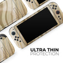 Vivid Agate Vein Slice Foiled V12 // Premium Vinyl Wrap Skin Kit Compatible with the Nintendo Switch 2 - Vinyl Skin Wrap for Nintendo Switch 2, OLED, Lite, Pro Controller, Wii & Classic Handhelds
