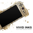 Vivid Agate Vein Slice Foiled V12 // Premium Vinyl Wrap Skin Kit Compatible with the Nintendo Switch 2 - Vinyl Skin Wrap for Nintendo Switch 2, OLED, Lite, Pro Controller, Wii & Classic Handhelds