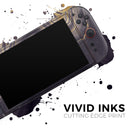 Vivid Agate Vein Slice Foiled V14 // Premium Vinyl Wrap Skin Kit Compatible with the Nintendo Switch 2 - Vinyl Skin Wrap for Nintendo Switch 2, OLED, Lite, Pro Controller, Wii & Classic Handhelds