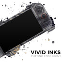 Vivid Agate Vein Slice Foiled V15 // Premium Vinyl Wrap Skin Kit Compatible with the Nintendo Switch 2 - Vinyl Skin Wrap for Nintendo Switch 2, OLED, Lite, Pro Controller, Wii & Classic Handhelds