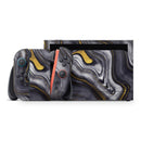 Vivid Agate Vein Slice Foiled V17 // Skin Decal Wrap Kit for Nintendo Switch 2