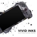 Vivid Agate Vein Slice Foiled V17 // Skin Decal Wrap Kit for Nintendo Switch 2