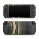 Vivid Agate Vein Slice Foiled V2 // Premium Vinyl Wrap Skin Kit Compatible with the Nintendo Switch 2 - Vinyl Skin Wrap for Nintendo Switch 2, OLED, Lite, Pro Controller, Wii & Classic Handhelds