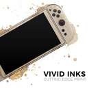 Vivid Agate Vein Slice Foiled V3 // Premium Vinyl Wrap Skin Kit Compatible with the Nintendo Switch 2 - Vinyl Skin Wrap for Nintendo Switch 2, OLED, Lite, Pro Controller, Wii & Classic Handhelds