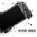 Vivid Agate Vein Slice Foiled V4 // Premium Vinyl Wrap Skin Kit Compatible with the Nintendo Switch 2 - Vinyl Skin Wrap for Nintendo Switch 2, OLED, Lite, Pro Controller, Wii & Classic Handhelds