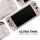 Vivid Agate Vein Slice Foiled V5 // Premium Vinyl Wrap Skin Kit Compatible with the Nintendo Switch 2 - Vinyl Skin Wrap for Nintendo Switch 2, OLED, Lite, Pro Controller, Wii & Classic Handhelds