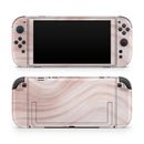 Vivid Agate Vein Slice Foiled V5 // Premium Vinyl Wrap Skin Kit Compatible with the Nintendo Switch 2 - Vinyl Skin Wrap for Nintendo Switch 2, OLED, Lite, Pro Controller, Wii & Classic Handhelds