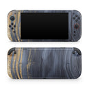 Vivid Agate Vein Slice Foiled V6 // Premium Vinyl Wrap Skin Kit Compatible with the Nintendo Switch 2 - Vinyl Skin Wrap for Nintendo Switch 2, OLED, Lite, Pro Controller, Wii & Classic Handhelds