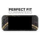 Vivid Agate Vein Slice Foiled V9 // Premium Vinyl Wrap Skin Kit Compatible with the Nintendo Switch 2 - Vinyl Skin Wrap for Nintendo Switch 2, OLED, Lite, Pro Controller, Wii & Classic Handhelds