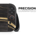 Vivid Agate Vein Slice Foiled V9 // Premium Vinyl Wrap Skin Kit Compatible with the Nintendo Switch 2