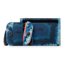 Vivid Blue Agate Crystal // Skin Decal Wrap Kit for Nintendo Switch 2