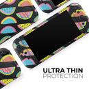 Vivid Retro Watermelon Slices // Premium Vinyl Wrap Skin Kit Compatible with the Nintendo Switch 2 - Vinyl Skin Wrap for Nintendo Switch 2, OLED, Lite, Pro Controller, Wii & Classic Handhelds
