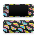 Vivid Retro Watermelon Slices // Premium Vinyl Wrap Skin Kit Compatible with the Nintendo Switch 2 - Vinyl Skin Wrap for Nintendo Switch 2, OLED, Lite, Pro Controller, Wii & Classic Handhelds
