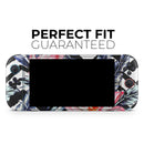 Vivid Tropical Chevron Floral v1 // Premium Vinyl Wrap Skin Kit Compatible with the Nintendo Switch 2 - Vinyl Skin Wrap for Nintendo Switch 2, OLED, Lite, Pro Controller, Wii & Classic Handhelds