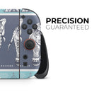 Walking Sacred Elephant Pattern // Premium Vinyl Wrap Skin Kit Compatible with the Nintendo Switch 2 - Vinyl Skin Wrap for Nintendo Switch 2, OLED, Lite, Pro Controller, Wii & Classic Handhelds