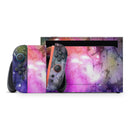 Warped Neon Color-Splosion // Premium Vinyl Wrap Skin Kit Compatible with the Nintendo Switch 2 - Vinyl Skin Wrap for Nintendo Switch 2, OLED, Lite, Pro Controller, Wii & Classic Handhelds