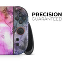 Warped Neon Color-Splosion // Premium Vinyl Wrap Skin Kit Compatible with the Nintendo Switch 2 - Vinyl Skin Wrap for Nintendo Switch 2, OLED, Lite, Pro Controller, Wii & Classic Handhelds