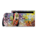 WaterColor Grunge Setting // Premium Vinyl Wrap Skin Kit Compatible with the Nintendo Switch 2 - Vinyl Skin Wrap for Nintendo Switch 2, OLED, Lite, Pro Controller, Wii & Classic Handhelds