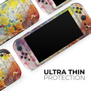 WaterColor Grunge Setting // Premium Vinyl Wrap Skin Kit Compatible with the Nintendo Switch 2 - Vinyl Skin Wrap for Nintendo Switch 2, OLED, Lite, Pro Controller, Wii & Classic Handhelds