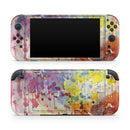 WaterColor Grunge Setting // Premium Vinyl Wrap Skin Kit Compatible with the Nintendo Switch 2 - Vinyl Skin Wrap for Nintendo Switch 2, OLED, Lite, Pro Controller, Wii & Classic Handhelds
