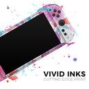 Watercolor Fantasy Flowers // Premium Vinyl Wrap Skin Kit Compatible with the Nintendo Switch 2 - Vinyl Skin Wrap for Nintendo Switch 2, OLED, Lite, Pro Controller, Wii & Classic Handhelds