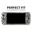 Watercolor Zebra Pattern // Premium Vinyl Wrap Skin Kit Compatible with the Nintendo Switch 2 - Vinyl Skin Wrap for Nintendo Switch 2, OLED, Lite, Pro Controller, Wii & Classic Handhelds