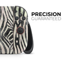 Watercolor Zebra Pattern // Premium Vinyl Wrap Skin Kit Compatible with the Nintendo Switch 2 - Vinyl Skin Wrap for Nintendo Switch 2, OLED, Lite, Pro Controller, Wii & Classic Handhelds