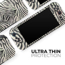 Watercolor Zebra Pattern // Premium Vinyl Wrap Skin Kit Compatible with the Nintendo Switch 2 - Vinyl Skin Wrap for Nintendo Switch 2, OLED, Lite, Pro Controller, Wii & Classic Handhelds