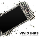 Watercolor Zebra Pattern // Premium Vinyl Wrap Skin Kit Compatible with the Nintendo Switch 2 - Vinyl Skin Wrap for Nintendo Switch 2, OLED, Lite, Pro Controller, Wii & Classic Handhelds
