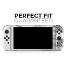 White & Grey Marble Surface V3 // Premium Vinyl Wrap Skin Kit Compatible with the Nintendo Switch 2 - Vinyl Skin Wrap for Nintendo Switch 2, OLED, Lite, Pro Controller, Wii & Classic Handhelds