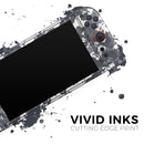 White and Gray Digital Camouflage // Skin Decal Wrap Kit for Nintendo Switch 2
