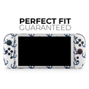 White and Navy Micro Anchors // Skin Decal Wrap Kit for Nintendo Switch 2