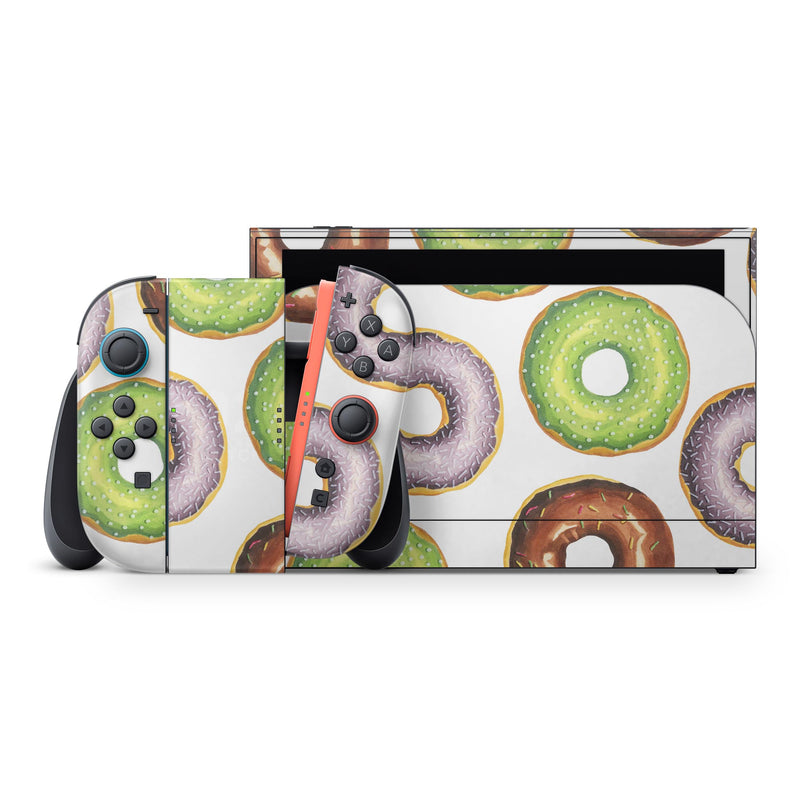 Yummy Donuts Galore // Skin Decal Wrap Kit for Nintendo Switch 2