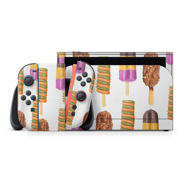 Yummy Galore Ice Cream Treats // Skin Decal Wrap Kit for Nintendo Switch 2