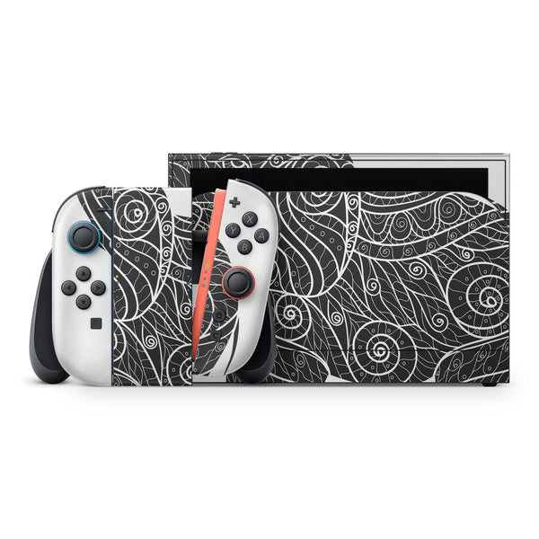Zendoodle Elephant // Skin Decal Wrap Kit for Nintendo Switch 2