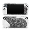 Zendoodle Elephant // Premium Vinyl Wrap Skin Kit Compatible with the Nintendo Switch 2 - Vinyl Skin Wrap for Nintendo Switch 2, OLED, Lite, Pro Controller, Wii & Classic Handhelds