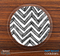 The Sketchy Chevron Pattern Skinned Foam-Backed Coaster Set