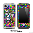 Aint Nobody Got Time For Dat Neon Sprinkles Skin for the iPhone 5 or 4/4s LifeProof Case